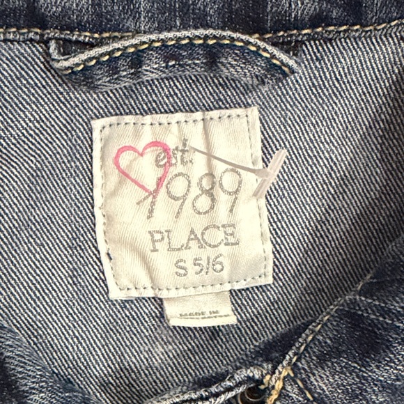 The Children's Place Blue Denim Jacket - Picture 2 of 4